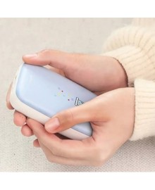 Портативное зарядное устройство с обогревом рук Baseus Hand Warmer Power Bank 10000mAh Голубой