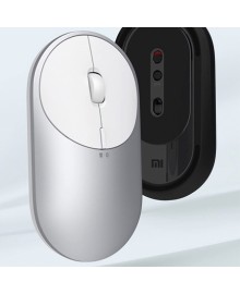 Мышь беспроводная Portable Mouse 2 черная/белая