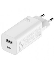 Быстрое зарядное устройство GAN TYPE-C 65W WHITE белая