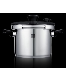 Cкороварка "Афганский казан" Huo Hou Stainless Steel Enamel Micro Pressure Cooker 6L