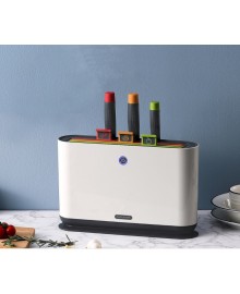 Набор ножей и досок с дезинфицирующей подставкой Morphy Richards Knife & Chopping Board Sterilizer