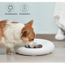 Автоматическая кормушка для домашних питомцев PetWant Food Feeder F6